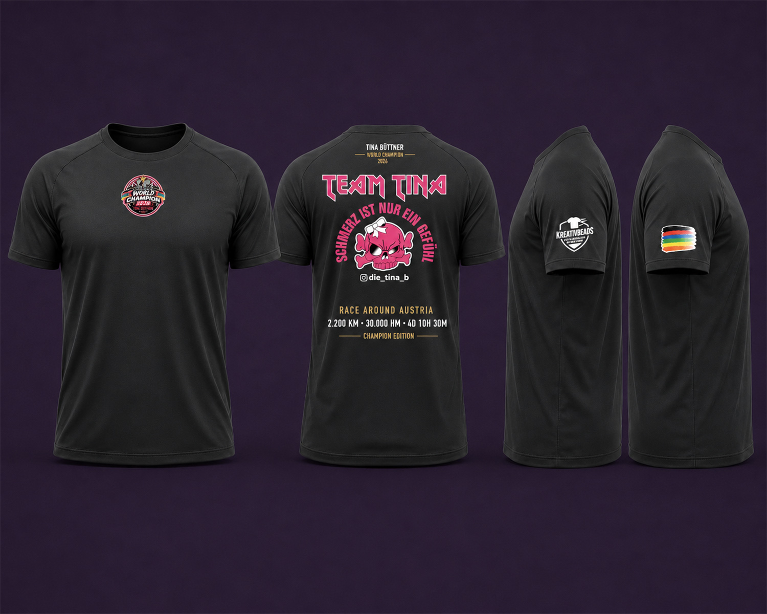 Team Tina World Champion Shirt 2026 – Sonderedition